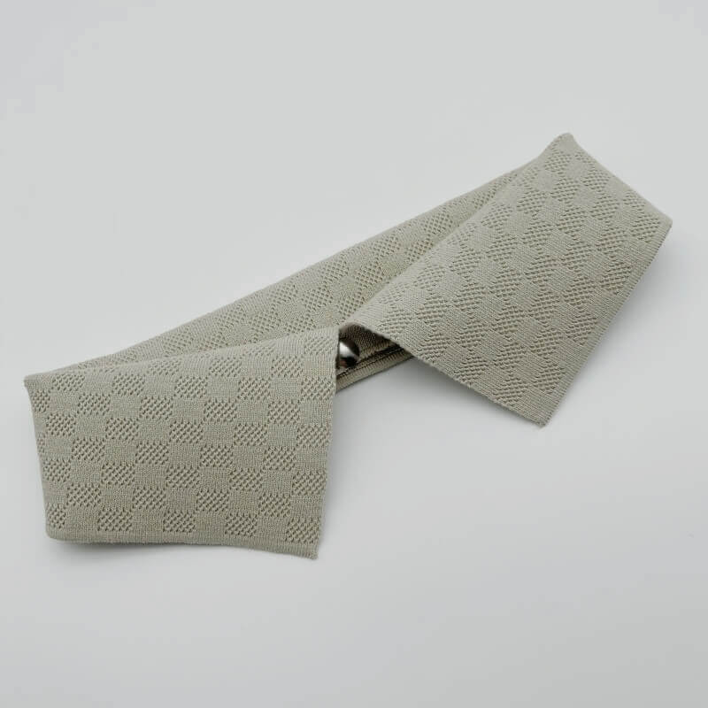 High quality OEM jacquard knit rib collar